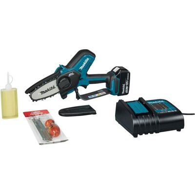 Makita Tronçonneuse Sans Fil DUC101SF 18V 10cm - Scie à chaîne - Publicité Makita Tronçonneuse Sans Fil DUC101SF 18V 10cm - Scie à chaîne - Publicité