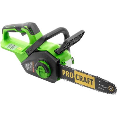 Procraft, Tronçonneuse, PKA38 Akku Kettensäge 20 V 304 mm Brushless Solo - ohne Akku, ohne Ladegerät (Tronçonneuse à batterie) - Publicité Procraft, Tronçonneuse, PKA38 Akku Kettensäge 20 V 304 mm Brushless Solo - ohne Akku, ohne Ladegerät (Tronçonneuse à batterie) - Publicité