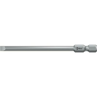 Wera, Embouts, 800/4 Z 0,6 x 3,5 x 70 mm (Fente de vis) - Publicité Wera, Embouts, 800/4 Z 0,6 x 3,5 x 70 mm (Fente de vis) - Publicité