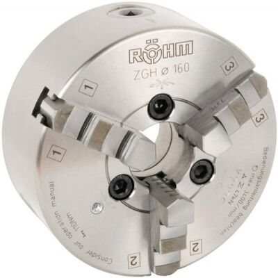 Elmag, Machine : accessoires, - RÖHM-Dreibacken Drehfutter DM 160, Kegel 4, DIN 55029 Stahlkörper, Camlock - Publicité Elmag, Machine : accessoires, - RÖHM-Dreibacken Drehfutter DM 160, Kegel 4, DIN 55029 Stahlkörper, Camlock - Publicité