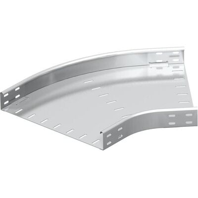 OBO Bettermann, Conduite des câbles, OBO RBU 45 640 A2 Coude 45° non perforé rond 60x400 V2A (40 cm) - Publicité OBO Bettermann, Conduite des câbles, OBO RBU 45 640 A2 Coude 45° non perforé rond 60x400 V2A (40 cm) - Publicité