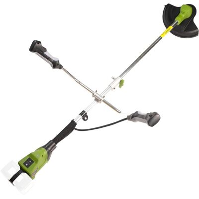 Procraft, Débroussailleuse, PTA40 Débroussailleuse sans fil 40 V ( 2x 20 V ) 300 mm Brushless Solo - sans batterie (Fils coupe-herbe, Lame de coupe en métal) - Publicité Procraft, Débroussailleuse, PTA40 Débroussailleuse sans fil 40 V ( 2x 20 V ) 300 mm Brushless Solo - sans batterie (Fils coupe-herbe, Lame de coupe en métal) - Publicité