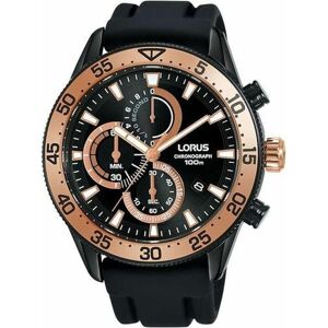 Lorus, Montre, WATCHES Mod. RM339FX9, Noir, (Horloge analogique, 45 mm) - Publicité Lorus, Montre, WATCHES Mod. RM339FX9, Noir, (Horloge analogique, 45 mm) - Publicité