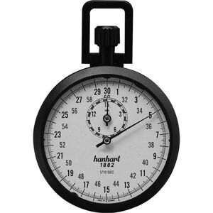 Hanhart, Remontoir, Chronomètre de précision à couronne 1/10 - sec. 15Min, Noir - Publicité Hanhart, Remontoir, Chronomètre de précision à couronne 1/10 - sec. 15Min, Noir - Publicité