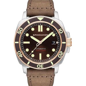 Spinnaker, Montre, SP-5088-04 Hull Diver automatique 42mm 30ATM, Marron, (Montre de plongée, 42 mm) - Publicité Spinnaker, Montre, SP-5088-04 Hull Diver automatique 42mm 30ATM, Marron, (Montre de plongée, 42 mm) - Publicité