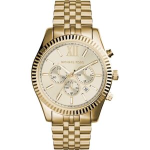 Michael Kors, Montre, Lexington, Or, (Chronographe, 45 mm) - Publicité Michael Kors, Montre, Lexington, Or, (Chronographe, 45 mm) - Publicité