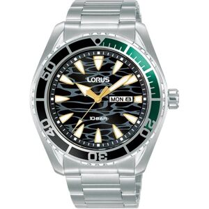 Lorus, Montre, RH385AX9S, Noir, (Chronographe, 44 mm) - Publicité Lorus, Montre, RH385AX9S, Noir, (Chronographe, 44 mm) - Publicité