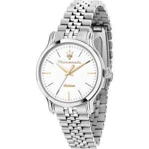 Maserati, Montre, R8853118519 Epoca Montre solaire 34mm 10ATM, Argent, (Horloge analogique, 34 mm) - Publicité Maserati, Montre, R8853118519 Epoca Montre solaire 34mm 10ATM, Argent, (Horloge analogique, 34 mm) - Publicité