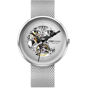 Xiaomi Montre, CIGA Design MY Mechanical Watch (EN), Argent, (Chronomètre, 45 mm) - Publicité Xiaomi Montre, CIGA Design MY Mechanical Watch (EN), Argent, (Chronomètre, 45 mm) - Publicité