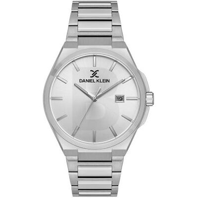 Daniel Klein, Montre, DK.1.14148-1, Argent, (Horloge analogique, 40 mm) - Publicité Daniel Klein, Montre, DK.1.14148-1, Argent, (Horloge analogique, 40 mm) - Publicité