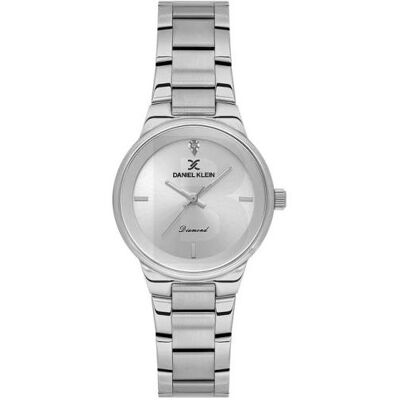 Daniel Klein, Montre, DK.1.14136-1, Argent, (Horloge analogique, 40 mm) - Publicité Daniel Klein, Montre, DK.1.14136-1, Argent, (Horloge analogique, 40 mm) - Publicité