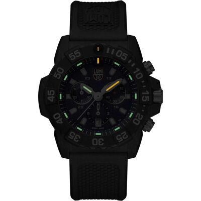 Luminox, Montre, Navy Seal, Noir, (Chronographe, Horloge analogique, Swiss Made, 45 mm) - Publicité Luminox, Montre, Navy Seal, Noir, (Chronographe, Horloge analogique, Swiss Made, 45 mm) - Publicité
