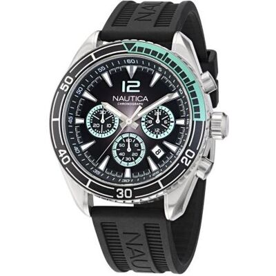 Nautica, Montre, NAPKBF305, Argent, (Horloge analogique) - Publicité Nautica, Montre, NAPKBF305, Argent, (Horloge analogique) - Publicité