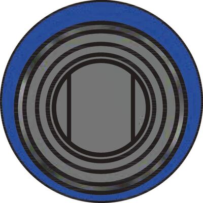 AF Switzerland, Montre : accessoires, Etachron 6 000 025 001, Bleu - Publicité AF Switzerland, Montre : accessoires, Etachron 6 000 025 001, Bleu - Publicité