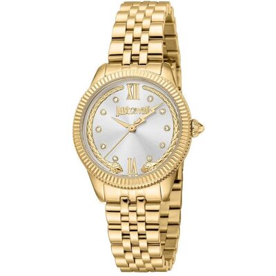 Just Cavalli, Montre, SET *** Erreur *** - JC1L315M0055, Or, (Horloge analogique, 30 mm) - Publicité Just Cavalli, Montre, SET *** Erreur *** - JC1L315M0055, Or, (Horloge analogique, 30 mm) - Publicité