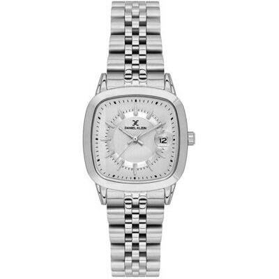 Daniel Klein, Montre, DK.1.14129-1, Argent, (Horloge analogique, 40 mm) - Publicité Daniel Klein, Montre, DK.1.14129-1, Argent, (Horloge analogique, 40 mm) - Publicité