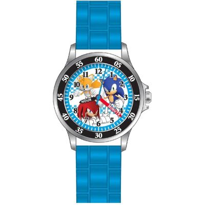 Disney Montre, Bijoux Sonic Time Teacher, Multicolore, (Horloge analogique, 33 mm) - Publicité Disney Montre, Bijoux Sonic Time Teacher, Multicolore, (Horloge analogique, 33 mm) - Publicité