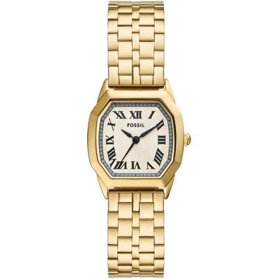 Fossil, Montre, Harlow, Or, (Horloge analogique, 27 mm) - Publicité Fossil, Montre, Harlow, Or, (Horloge analogique, 27 mm) - Publicité