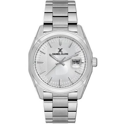 Daniel Klein, Montre, DK.1.14137-1, Argent, (Horloge analogique, 40 mm) - Publicité Daniel Klein, Montre, DK.1.14137-1, Argent, (Horloge analogique, 40 mm) - Publicité