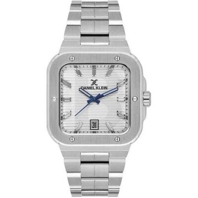 Daniel Klein, Montre, DK.1.14142-1, Argent, (Horloge analogique, 40 mm) - Publicité Daniel Klein, Montre, DK.1.14142-1, Argent, (Horloge analogique, 40 mm) - Publicité