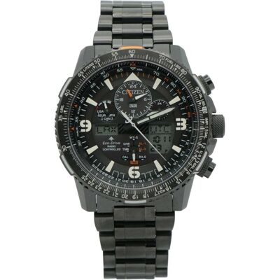 Citizen Montre, Orologio da Uomo Quadrante Nero Perpetuo, Noir, (Montre de plongée, 45.40 mm) - Publicité Citizen Montre, Orologio da Uomo Quadrante Nero Perpetuo, Noir, (Montre de plongée, 45.40 mm) - Publicité
