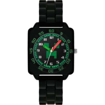 Accutime, Montre, Minecraft, Noir, (Horloge analogique) - Publicité Accutime, Montre, Minecraft, Noir, (Horloge analogique) - Publicité