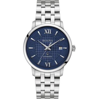 Bulova, Montre, 96B447, Argent, (Horloge analogique) - Publicité Bulova, Montre, 96B447, Argent, (Horloge analogique) - Publicité