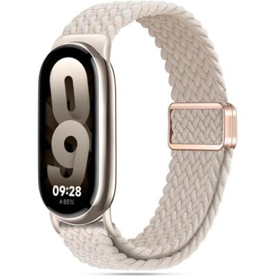 Poignet en nylon Tech-Protect NylonMag pour Xiaomi Smart Band 8 / 9 - Beige - Bracelet de montre connectée - Publicité Poignet en nylon Tech-Protect NylonMag pour Xiaomi Smart Band 8 / 9 - Beige - Bracelet de montre connectée - Publicité