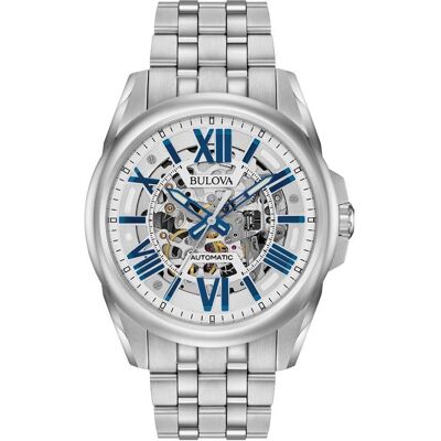 Bulova, Montre, Sutton 96A187, Argent, (42 mm) - Publicité Bulova, Montre, Sutton 96A187, Argent, (42 mm) - Publicité