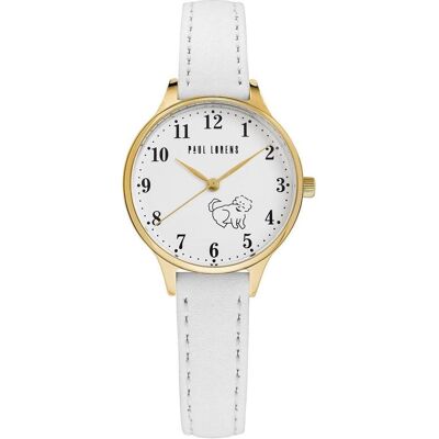Paul Lorens, Montre, Piesek Kinderuhr PL12491A2-3C2-2 + BOX, (Horloge analogique) - Publicité Paul Lorens, Montre, Piesek Kinderuhr PL12491A2-3C2-2 + BOX, (Horloge analogique) - Publicité