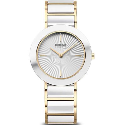 Bering, Montre, 11435-758, Or, Blanc - Publicité Bering, Montre, 11435-758, Or, Blanc - Publicité