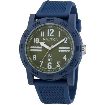 Nautica, Montre, Herrenuhr (Ø 42,5 mm), Bleu, (42.50 mm) - Publicité Nautica, Montre, Herrenuhr (Ø 42,5 mm), Bleu, (42.50 mm) - Publicité