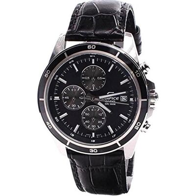Casio Montre, EFR-526L-1AV-F, Noir, (Horloge analogique, 42 mm) - Publicité Casio Montre, EFR-526L-1AV-F, Noir, (Horloge analogique, 42 mm) - Publicité
