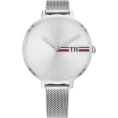 Tommy Hilfiger Montre, Alexa, Argent, (Horloge analogique, 38 mm) - Publicité Tommy Hilfiger Montre, Alexa, Argent, (Horloge analogique, 38 mm) - Publicité