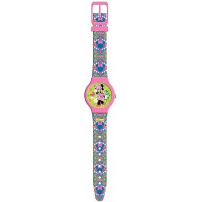 Minnie Mouse, Montre, Uhr Für Kleinkinder Minnie - Tin Box Ø 33 Mm, Multicolore, (33 mm) - Publicité Minnie Mouse, Montre, Uhr Für Kleinkinder Minnie - Tin Box Ø 33 Mm, Multicolore, (33 mm) - Publicité