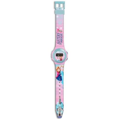 Disney Montre, Licences pour enfants - Montre-bracelet numérique - La Reine des neiges (0878311-FZN4249), Multicolore, (Horloge numérique) - Publicité Disney Montre, Licences pour enfants - Montre-bracelet numérique - La Reine des neiges (0878311-FZN4249), Multicolore, (Horloge numérique) - Publicité