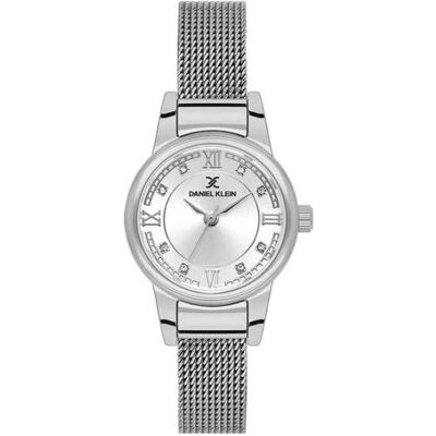 Daniel Klein, Montre, DK.1.14155-1, Argent, (Horloge analogique, 40 mm) - Publicité Daniel Klein, Montre, DK.1.14155-1, Argent, (Horloge analogique, 40 mm) - Publicité