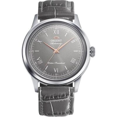 Orient, Montre, Bambino Limited Edition Automatic RA-BB0006N30B Herrenuhr, Gris, Argent, (Horloge analogique, 38 mm) - Publicité Orient, Montre, Bambino Limited Edition Automatic RA-BB0006N30B Herrenuhr, Gris, Argent, (Horloge analogique, 38 mm) - Publicité