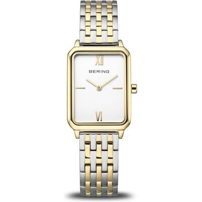 Bering, Montre, 17423-714, Blanc, Or, Argent, (Horloge analogique, 23 mm) - Publicité Bering, Montre, 17423-714, Blanc, Or, Argent, (Horloge analogique, 23 mm) - Publicité