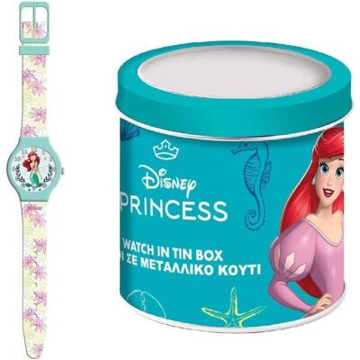 The Little Mermaid, Montre, Uhr Für Kleinkinder Little Marmaid - Tin Box Ø 33 Mm, Multicolore, (33 mm) - Publicité The Little Mermaid, Montre, Uhr Für Kleinkinder Little Marmaid - Tin Box Ø 33 Mm, Multicolore, (33 mm) - Publicité
