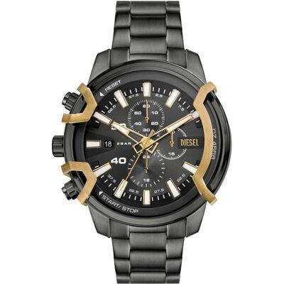 Diesel Montre, Chronograph GRIFFED, Gris, (Chronographe, 48 mm) - Publicité Diesel Montre, Chronograph GRIFFED, Gris, (Chronographe, 48 mm) - Publicité
