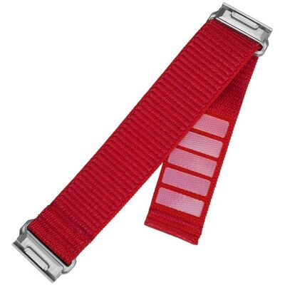 Bracelet en nylon pour Garmin - Rouge - Publicité Bracelet en nylon pour Garmin - Rouge - Publicité