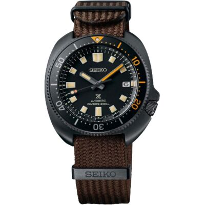 Seiko Montre, Prospex Sea, Noir, (Horloge analogique, 43 mm) - Publicité Seiko Montre, Prospex Sea, Noir, (Horloge analogique, 43 mm) - Publicité