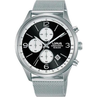 Lorus, Montre, Montre pour homme DRESS (Ø 43 mm), Argent, (Horloge analogique, 43 mm) - Publicité Lorus, Montre, Montre pour homme DRESS (Ø 43 mm), Argent, (Horloge analogique, 43 mm) - Publicité