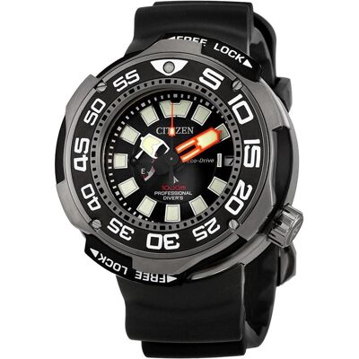 Citizen Montre, BN7020-09E, Noir, (Montre de plongée, 53 mm) - Publicité Citizen Montre, BN7020-09E, Noir, (Montre de plongée, 53 mm) - Publicité