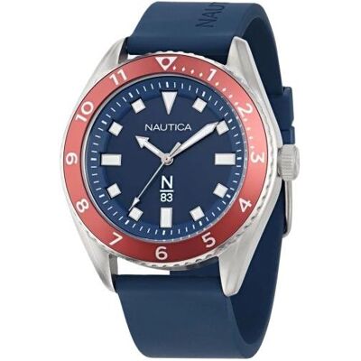 Nautica, Montre, NAPFWF404, Argent, (Horloge analogique) - Publicité Nautica, Montre, NAPFWF404, Argent, (Horloge analogique) - Publicité