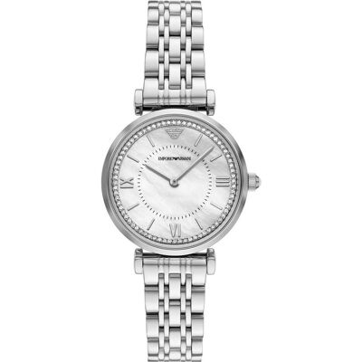 Giorgio Armani Emporio Armani, Montre, AR11701 Montre élégante pour homme au design intemporel, Argent, (Horloge analogique, 32 mm) - Publicité Giorgio Armani Emporio Armani, Montre, AR11701 Montre élégante pour homme au design intemporel, Argent, (Horloge analogique, 32 mm) - Publicité