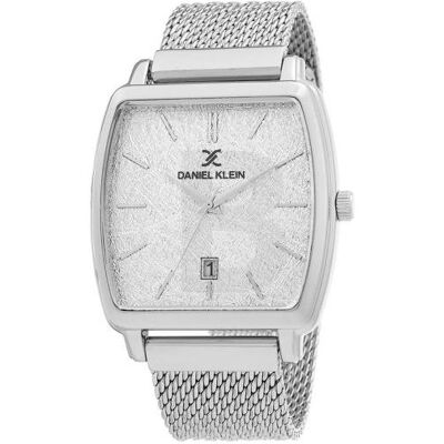 Daniel Klein, Montre, DK.1.12300-1, Argent, (Horloge analogique, 40 mm) - Publicité Daniel Klein, Montre, DK.1.12300-1, Argent, (Horloge analogique, 40 mm) - Publicité