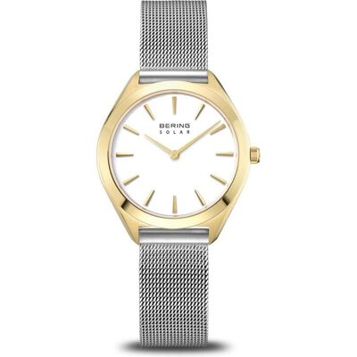 Bering, Montre, 17331-010, Or, Argent, (Horloge analogique, 31 mm) - Publicité Bering, Montre, 17331-010, Or, Argent, (Horloge analogique, 31 mm) - Publicité