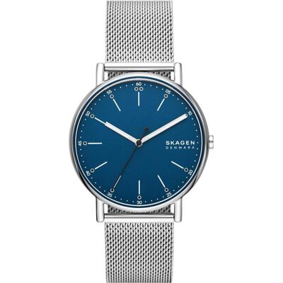 Skagen, Montre, Signature, Argent, (Horloge analogique, 40 mm) - Publicité Skagen, Montre, Signature, Argent, (Horloge analogique, 40 mm) - Publicité